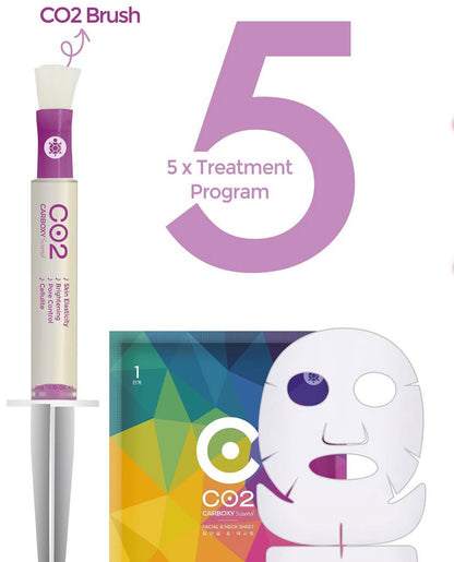 CO2 Carboxy Sound At-Home Facial (5-Pack)